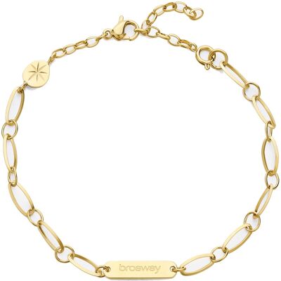 Brosway Brățară atemporală placată cu aur pentru femei Essential BNL054 Brosway Brățară atemporală placată cu aur pentru femei Essential BNL054