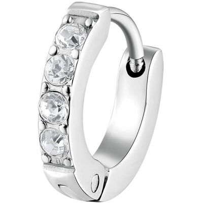 Brosway Cercel singular din oțel cu cristale clare BHKE036 Brosway Cercel singular din oțel cu cristale clare BHKE036