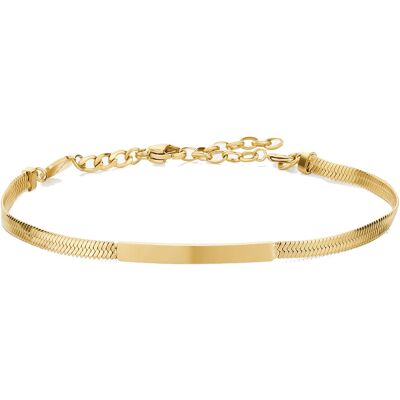 Brosway Brățară din oțel placată cu aur Essential BNL066 Brosway Brățară din oțel placată cu aur Essential BNL066