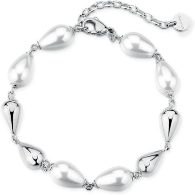 Brosway Brățară fermecătoare din oțel cu perle sintetice Perfect BPC72 Brosway Brățară fermecătoare din oțel cu perle sintetice Perfect BPC72