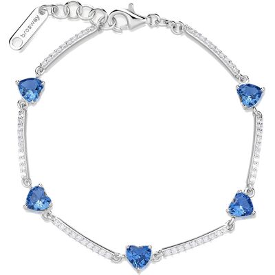 Brosway Brățară romantică din argint Fancy Freedom Blue FFB115 Brosway Brățară romantică din argint Fancy Freedom Blue FFB115