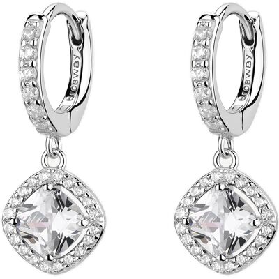 Brosway Cercei rotunzi din argint cu zirconiu cubic Fancy Infinite White FIW161 Brosway Cercei rotunzi din argint cu zirconiu cubic Fancy Infinite White FIW161