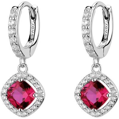 Brosway Cercei rotunzi din argint cu zirconi cubice Fancy Passion Ruby FPR135 Brosway Cercei rotunzi din argint cu zirconi cubice Fancy Passion Ruby FPR135