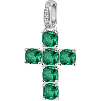 Brosway Pandantiv din argint Cruce cu zirconi Fancy Life Green FLG115 Brosway Pandantiv din argint Cruce cu zirconi Fancy Life Green FLG115