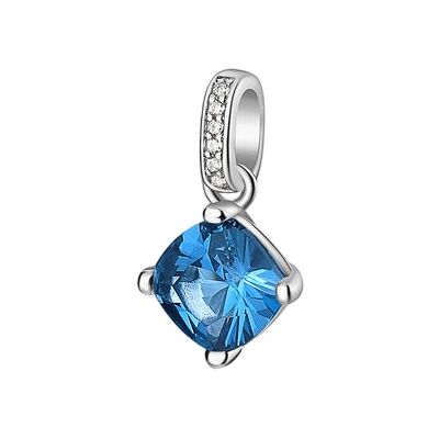 Brosway Pandantiv fermecător din argint cu zircon albastru Fancy FFB15 Brosway Pandantiv fermecător din argint cu zircon albastru Fancy FFB15