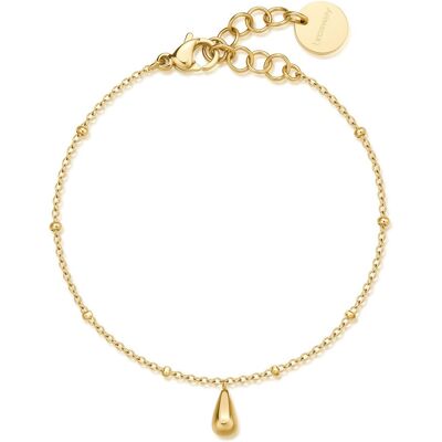 Brosway Brățară stilată placată cu aur Tear Drop Perfect BPC18 Brosway Brățară stilată placată cu aur Tear Drop Perfect BPC18