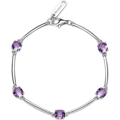 Brosway Brățară stilată din argint cu zirconii cubice Fancy FMP05 Brosway Brățară stilată din argint cu zirconii cubice Fancy FMP05