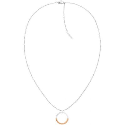 Calvin Klein Colier bicolor din oțel Soft Squares 35000453 Calvin Klein Colier bicolor din oțel Soft Squares 35000453