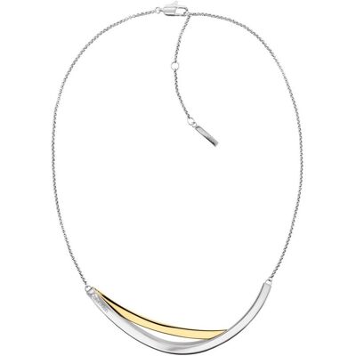Calvin Klein Colier bicolor pentru femei din oțel Elliptical 35000847 Calvin Klein Colier bicolor pentru femei din oțel Elliptical 35000847