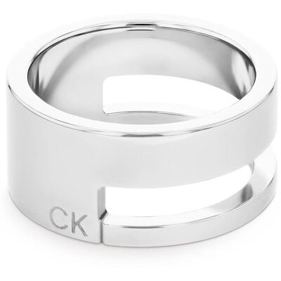 Calvin Klein Inel de oțel pentru femei Geometric Essentials 35000680 56 mm Calvin Klein Inel de oțel pentru femei Geometric Essentials 35000680 56 mm