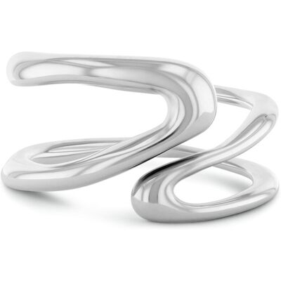 Calvin Klein Inel de designer din oțel Statement Links 35000751 54 mm Calvin Klein Inel de designer din oțel Statement Links 35000751 54 mm