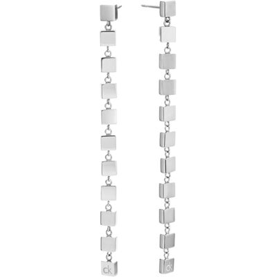 Calvin Klein Cercei lungi din oțel Geometric 35000843 Calvin Klein Cercei lungi din oțel Geometric 35000843
