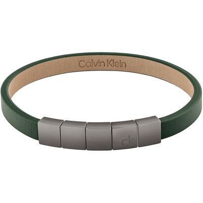 Calvin Klein Brățară elegantă din piele pătrate Minimalistic Squares 35100063 Calvin Klein Brățară elegantă din piele pătrate Minimalistic Squares 35100063