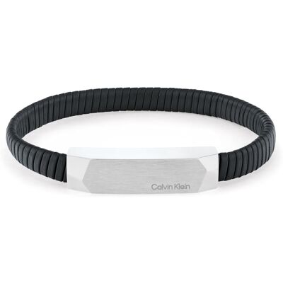 Calvin Klein Brățară elegantă din piele pentru bărbați Magnify 35100012 Calvin Klein Brățară elegantă din piele pentru bărbați Magnify 35100012