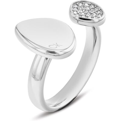 Calvin Klein Elegant inel de oțel cu cristale Fascinate 35000319 56 mm Calvin Klein Elegant inel de oțel cu cristale Fascinate 35000319 56 mm
