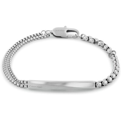 Calvin Klein Brățară elegantă din oțel pentru bărbați Iconic Id 35100058 Calvin Klein Brățară elegantă din oțel pentru bărbați Iconic Id 35100058