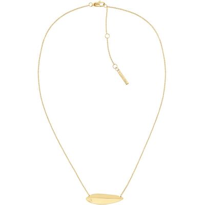 Calvin Klein Colier stilat placat cu aur pentru femei Sculpted 35000816 Calvin Klein Colier stilat placat cu aur pentru femei Sculpted 35000816