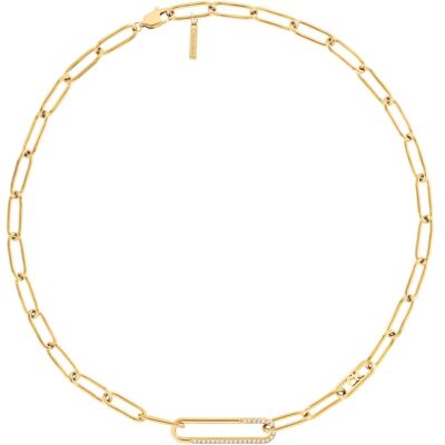Calvin Klein Colier de lux din oțel de damă Asymmetrical Elegance 35000537 Calvin Klein Colier de lux din oțel de damă Asymmetrical Elegance 35000537