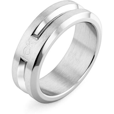 Calvin Klein Inel de lux din oțel pentru bărbați Intersection 35000318 64 mm Calvin Klein Inel de lux din oțel pentru bărbați Intersection 35000318 64 mm