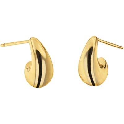 Calvin Klein Cercei de lux placați cu aur Teardrop 35000710 Calvin Klein Cercei de lux placați cu aur Teardrop 35000710