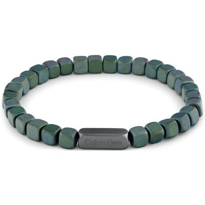 Calvin Klein Brățară modernă din mărgele pentru bărbați 35100059 Calvin Klein Brățară modernă din mărgele pentru bărbați 35100059