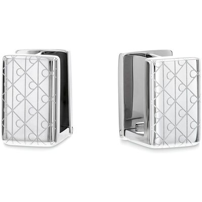 Calvin Klein Cercei dreptunghiulari moderni Iconic 35000856 Calvin Klein Cercei dreptunghiulari moderni Iconic 35000856