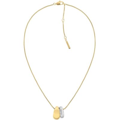 Calvin Klein Colier bicolor din oțel Refine 35000617 Calvin Klein Colier bicolor din oțel Refine 35000617