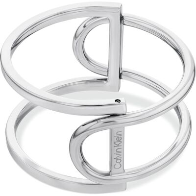 Calvin Klein Brățară masivă din oțel Contoured Geometry 35000756 Calvin Klein Brățară masivă din oțel Contoured Geometry 35000756