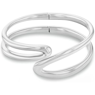 Calvin Klein Brățară solidă deschisă din oțel Statement 35000753 Calvin Klein Brățară solidă deschisă din oțel Statement 35000753