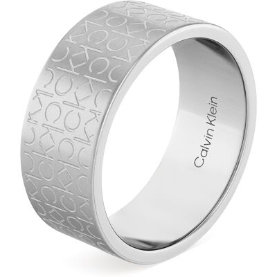 Calvin Klein Inel stilat din oțel pentru bărbați Iconic 35000437 64 mm Calvin Klein Inel stilat din oțel pentru bărbați Iconic 35000437 64 mm