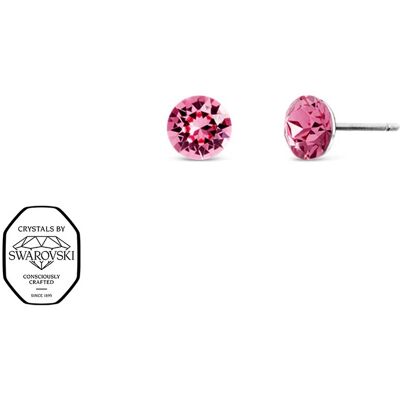 CRYSTalp Cercei tip bobițe din oțel cu cristal Swarovski Tubby Mini 4200.LAM.E CRYSTalp Cercei tip bobițe din oțel cu cristal Swarovski Tubby Mini 4200.LAM.E