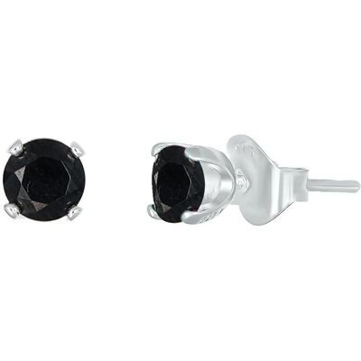 CRYSTalp Cercei argintii tip știft cu cristal negru Feel 42270.BLA.S CRYSTalp Cercei argintii tip știft cu cristal negru Feel 42270.BLA.S