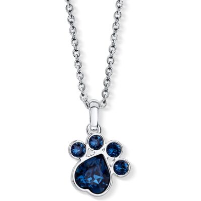 CRYSTalp Colier strălucitor cu lăbuță 30354.MON.R CRYSTalp Colier strălucitor cu lăbuță 30354.MON.R