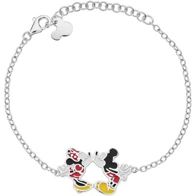 Disney Brățară frumoasă din argint Mickey and Minnie Mouse BS00044SL-55.CS Disney Brățară frumoasă din argint Mickey and Minnie Mouse BS00044SL-55.CS