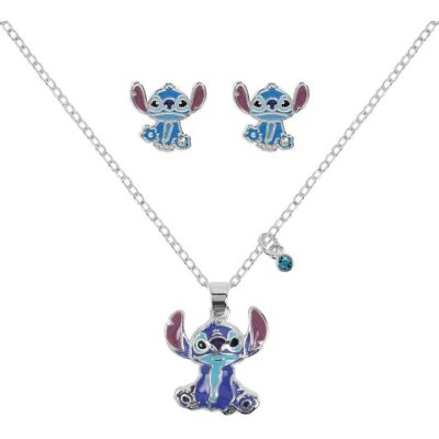 Disney Set frumos de bijuterii Lilo & Stitch SF00783SL.PH (cercei, colier) Disney Set frumos de bijuterii Lilo & Stitch SF00783SL.PH (cercei, colier)