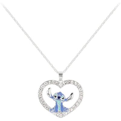 Disney Colier strălucitor cu pandantiv in formă de inimă Lilo & Stitch CF01306SL-Q.PH Disney Colier strălucitor cu pandantiv in formă de inimă Lilo & Stitch CF01306SL-Q.PH