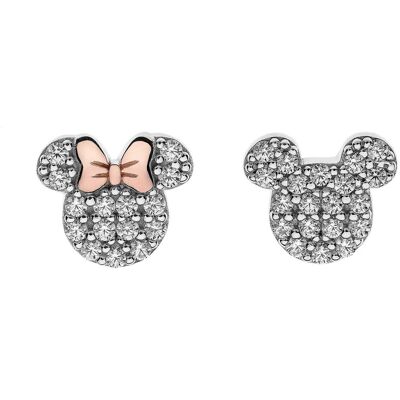 Disney Cercei fermecători din argint Mickey and Minnie Mouse E905016UZWL Disney Cercei fermecători din argint Mickey and Minnie Mouse E905016UZWL