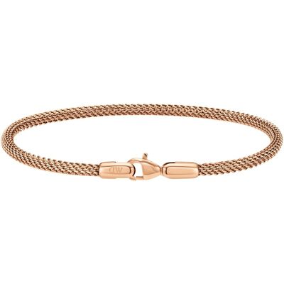 Daniel Wellington Brățară din bronz la modă din oțel Mesh Perfect Pair DW0040068 18.5 cm Daniel Wellington Brățară din bronz la modă din oțel Mesh Perfect Pair DW0040068 18.5 cm