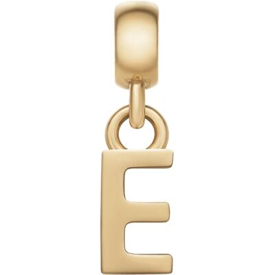 Daniel Wellington Pandantiv placat cu aur litera "E" Charms DW00400488 Daniel Wellington Pandantiv placat cu aur litera "E" Charms DW00400488