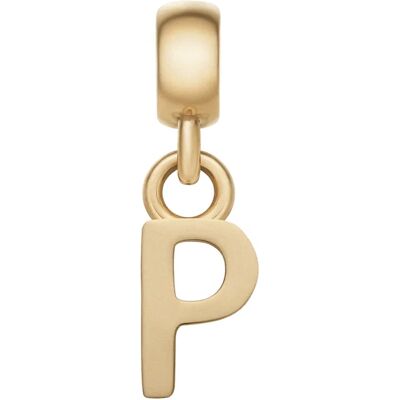 Daniel Wellington Pandantiv placat cu aur, în formă de literă „P” Charms DW00400499 Daniel Wellington Pandantiv placat cu aur, în formă de literă „P” Charms DW00400499