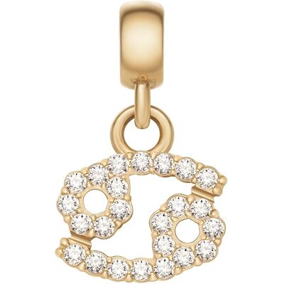 Daniel Wellington Pandantiv delicat placat cu aur, cu cristale, pentru zodia Rac Crystal Zodiac DW00400757 Daniel Wellington Pandantiv delicat placat cu aur, cu cristale, pentru zodia Rac Crystal Zodiac DW00400757