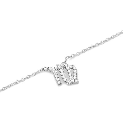 Daniel Wellington Colier fermecător din oțel cu simbolul zodiacal Fecioară Crystal Zodiac DW00400948 Daniel Wellington Colier fermecător din oțel cu simbolul zodiacal Fecioară Crystal Zodiac DW00400948