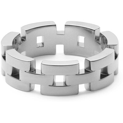 Daniel Wellington Inel rafinat din oțel 3-Link DW0040102 50 mm Daniel Wellington Inel rafinat din oțel 3-Link DW0040102 50 mm