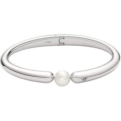 Emporio Armani Brățară solidă de lux cu perlă EGS3256040 Emporio Armani Brățară solidă de lux cu perlă EGS3256040