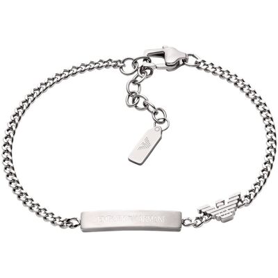 Emporio Armani Brățară elegantă din oțel pentru bărbați EGS3310040 Emporio Armani Brățară elegantă din oțel pentru bărbați EGS3310040
