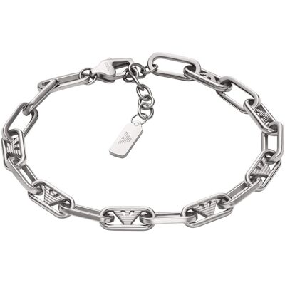 Emporio Armani Brățară decentă din oțel pentru bărbați EGS3249040 Emporio Armani Brățară decentă din oțel pentru bărbați EGS3249040