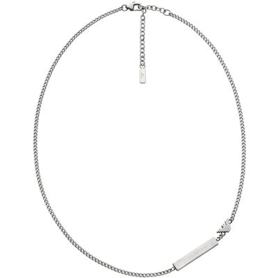 Emporio Armani Colier stilat din oțel pentru bărbați EGS3309040 Emporio Armani Colier stilat din oțel pentru bărbați EGS3309040