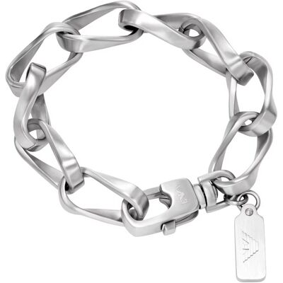Emporio Armani Brățară distinctivă din oțel pentru bărbați EGS3302040 Emporio Armani Brățară distinctivă din oțel pentru bărbați EGS3302040