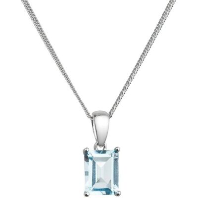 Evolution Group - Pavona Colier elegant din argint cu topaz autentic 12092.3 Evolution Group - Pavona Colier elegant din argint cu topaz autentic 12092.3