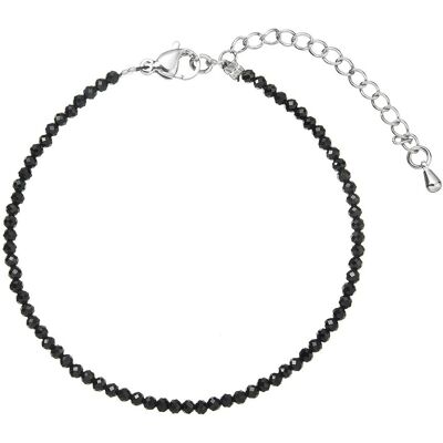 Evolution Group - Pavona Brățară din mărgele cu spinel negru 43055.3 black spinel Evolution Group - Pavona Brățară din mărgele cu spinel negru 43055.3 black spinel